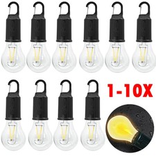 USB Rechargeable Hanging LED Bulb Light Portable Outdoor Camping Emergency Lamp-