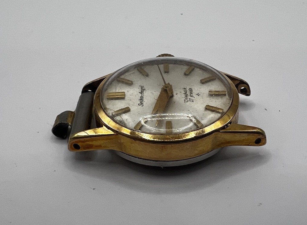 Vintage Seiko Angel Diashock 17 Jewels 29003 | eBay