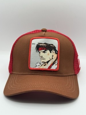 Ryu Street Fighter Vintage Anime Arcade Trucker Hat