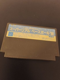 Super Real Baseball 88 FAMICOM FC NES NINTENDO IMPORT JAPAN GAME USED 