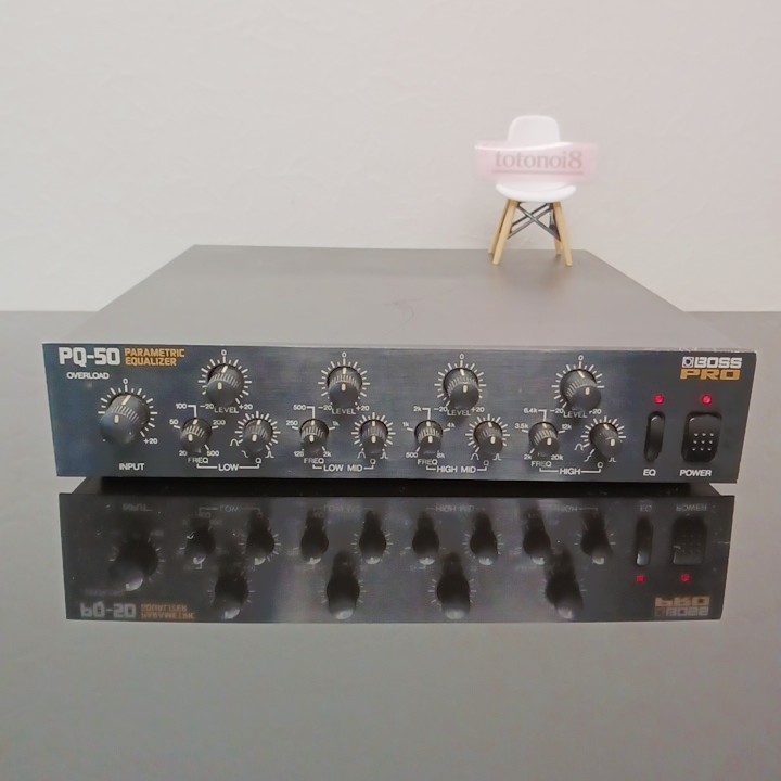 n*9様 BOSS パラメトリックイコライザー PQ-50 動作確認済み 本体の n