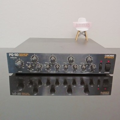 BOSS PQ-50 Parametric Equalizer 4 Band Rackmount Vintage with PSU Ships in 1 Day