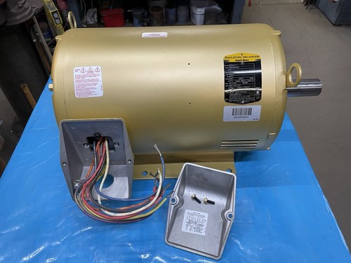 Baldor 3PH 20HP 256TFrame 1765RPM. Elec-Motor. CAT# EM2515T-G.Ship Ask-on-ship. - Picture 11 of 15