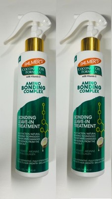 2xPalmer s Coconut Oil Formula Amino Bonding Complex Bonding Leave-In Treatment 
