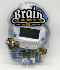 Brain Games Radica 2007 New Sealed in Blister Pack Mattel Handheld Electronic