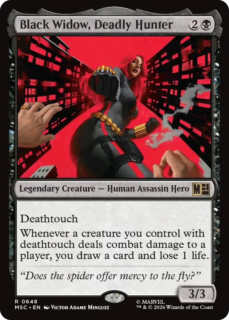Black Widow, Deadly Hunter 648 Rare