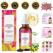 NEW Cyperus Rotundus Oil - 60ml Natural Cyperus Rotundus Oil For Hair Removal
