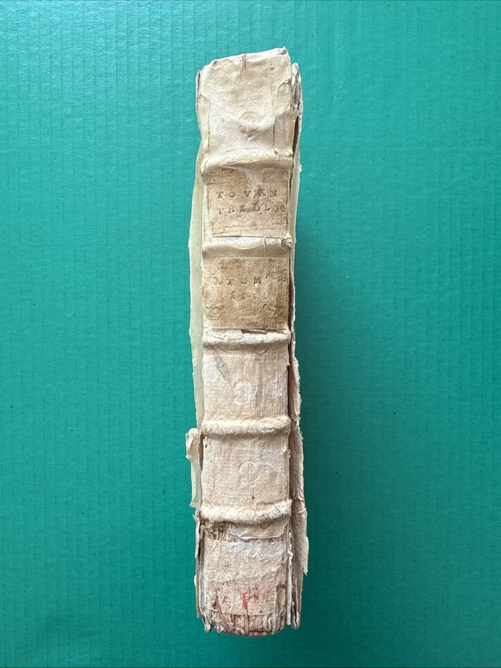 Prælectionum Theologicarum Honorati Tournely (1749) Vellum Bound Venice - Image 3 of 4