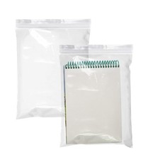 Clear Zipper Seal Top Polyethylene Bags 2 Mil 1000 Count 10 x 12 in