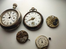 Lotto di orologi da tasca - Movimento orologio - piastra principale per...