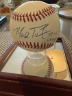 Mark Teixeira Autographed Baseball Yankees 09 WS Champs With COA & Display Case