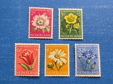 Netherlands Stamps, Scott B238-B242 Complete Set MNH