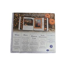 New Creative Memories 7 X 7" White Scrapbook Refill Pages 12 Sheets 2004 Sealed