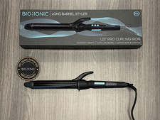 Bio Ionic 1.25" Long Barrel Curling Iron - Black