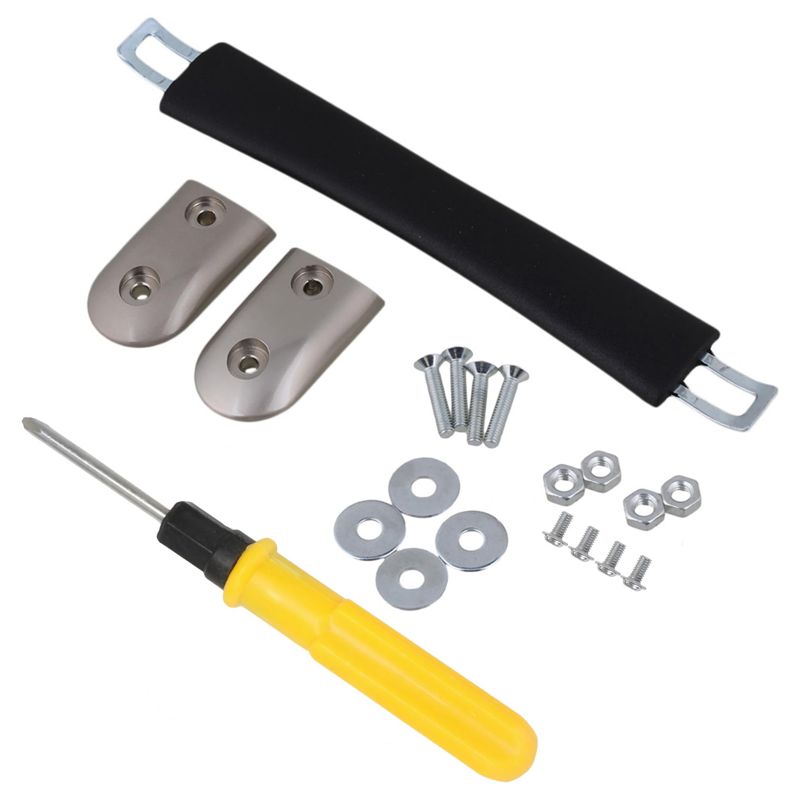 Black Flexible Suitcase Handle Grip Replacement Strap Luggage Spare