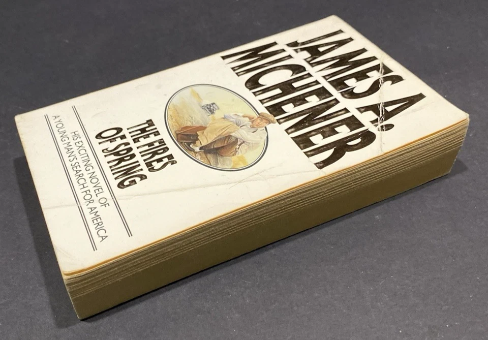 The Fires of Spring by Michener, James A. CORGI VINTAGE PB 1990 - image 4 of 4