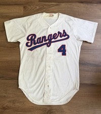 Vintage Wilson Texas Rangers #4 Game Used? Ba...