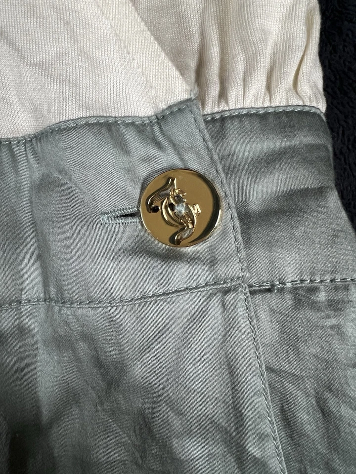 Vintage Juicy Couture Dress Size Medium Cream and Light Blue - Image 2 of 4