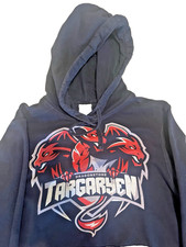 Game Of Thrones House Targaryen Pullover Hoodie With Pockets Size S
