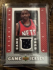 2007-08 Upper Deck Game Jersey Vince Carter #GJ-VC HOF 1sy