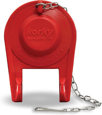 Korky Ultra Standard 2-Inch Universal Toilet Flapper - Long Lasting Rubber - Eas