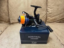 Daiwa Aori Trial 2500BR Spin Reel Black/Blue Used Excellent Condition