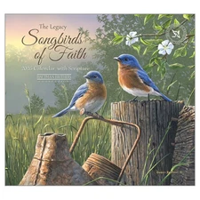 Legacy Publishing Group,  Songbirds of Faith by Hautman Brothers 2026 Wall Calen