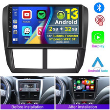 CarPlay 32GB For Subaru Forester 2008-2012 Android 13 Car Radio Stereo GPS Navi