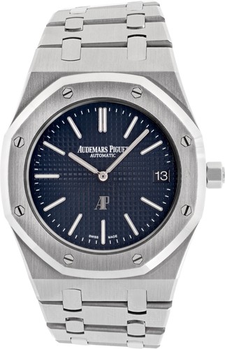 Audemars Piguet Royal Oak 15202st.oo.1240st.01 Stainless Steel Blue dial 39mm Au
