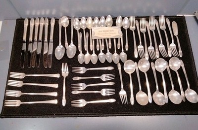 1847 Rogers Bros IS First Love Vintage Silverware 52 Pieces