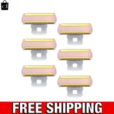 6PCS Women Shaver Replacement Heads for Finishing Touch Flawless Body Rechargeab