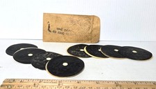 EIGHT No. 459 2-3/8" FIBER CLOTH POOL TABLE DOTS