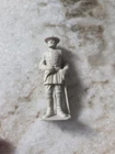 Vintage Marx hard plastic 2.5" Civil War General Custer standee, figure