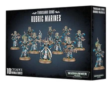 Warhammer 40k: Thousands Sons Rubic Marines (x10)   NOS  Free Ship