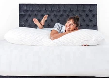 Body Pillow for Adults, Side Sleeper Pillow for Bed, Full Body Support in Long &