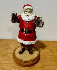 Coca-Cola 1989 Santa Christmas Vintage  willitts design 5in 
