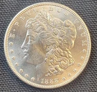 1888 Morgan Silver Dollar Gem BU