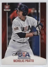 2015 Panini USA Baseball Box Set 18U National Team Nick Pratto Nicholas #43 0j9e