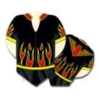 Heavy Duty Flames Shirt Dart Flights