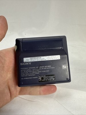 Sony Net MD Walkman MZ-N505 Type R - Or - Enregistreur MiniDisc (Occasion)