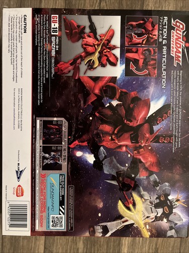 2021/22 Gundam Universe GU-18 MSN-04 Sazabi Chogokin USA Tamashii Nation GU-18 - Bild 20 von 22