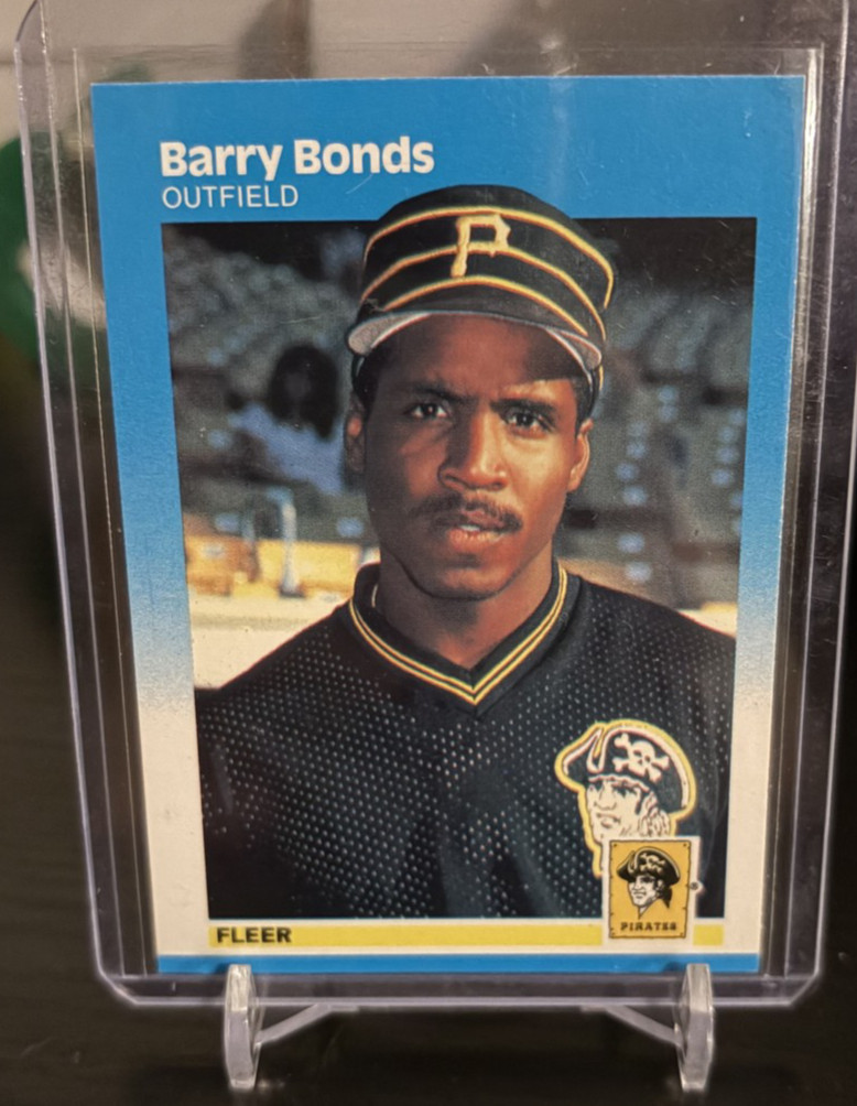 1987 Fleer - Barry Bonds #604 (RC)