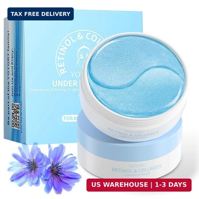 Under Eye Patches Masks - for Dark Circles, Puffy Eyes, Fine Lines, Wrinkles, Ey