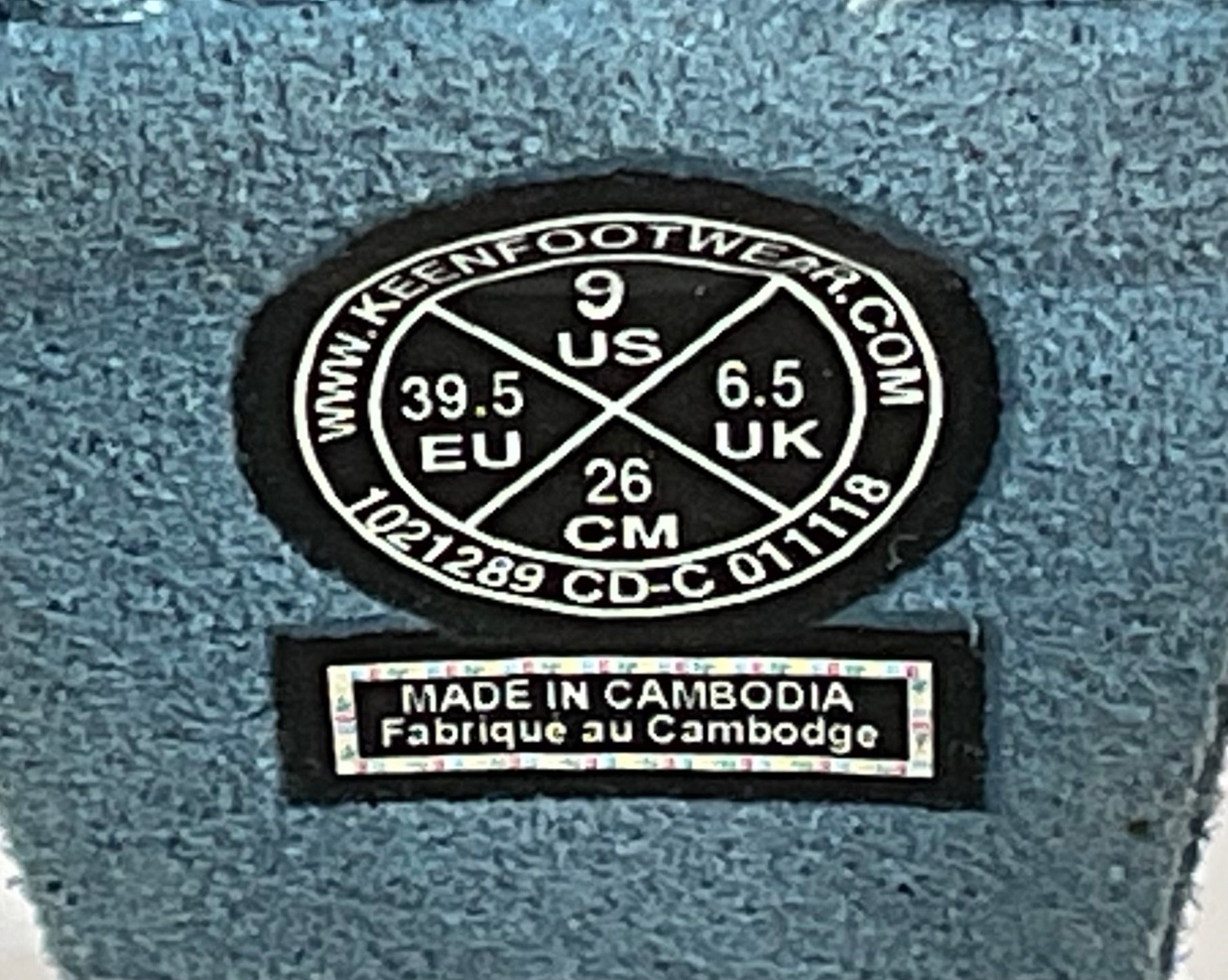 Sandali Keen donna taglia 9 blu pelle infradito infradito infradito infradito piatto