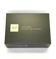 GHD UNPLUGGED PIASTRA SENZA FILI + SPAZZOLA GHD PADDLE MINI - NUOVA 2 ANNI GAR.