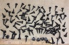 5/8" Rosehead 100 Nails Square Wrought Iron Tacks Vintage Rustic Decorative Look — photo 1