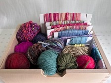Job Lot Various Types & Colours of Wool and Yarn, Oddments