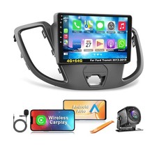 4 64G Android 13 Car Stereo for Ford 2013-2019 Transit, 9 Inch IPS Touch Scre...