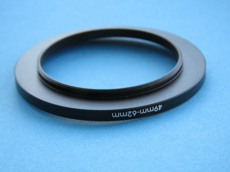 49mm to 62mm Step Up Step-Up Ring Camera Lens Filter Adapter Ring 49mm-62mm - Image 2 of 2