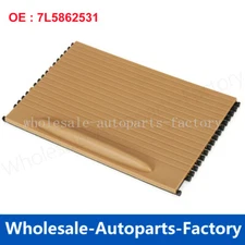 1*Front Console Cup Holder Roller Blind Cover Beige For Porsche Cayenne 03-2010